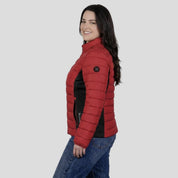 Chamarra Capitonada Plus Size para Mujer con Cuello Alto y Bolsillos | Greenlander - Greenlander