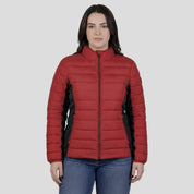 Chamarra Capitonada Plus Size para Mujer con Cuello Alto y Bolsillos | Greenlander - Greenlander