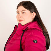 Chamarra capitonada plus size para mujer con cuello alto y gorro desmontable Greenlander - Greenlander