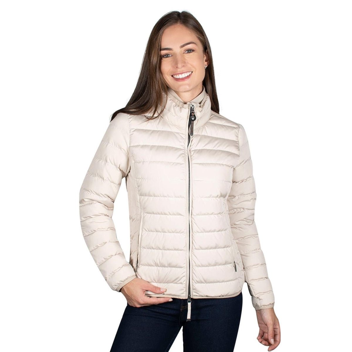Chamarra Capitonada Rellena De Pluma Mujer - Greenlander