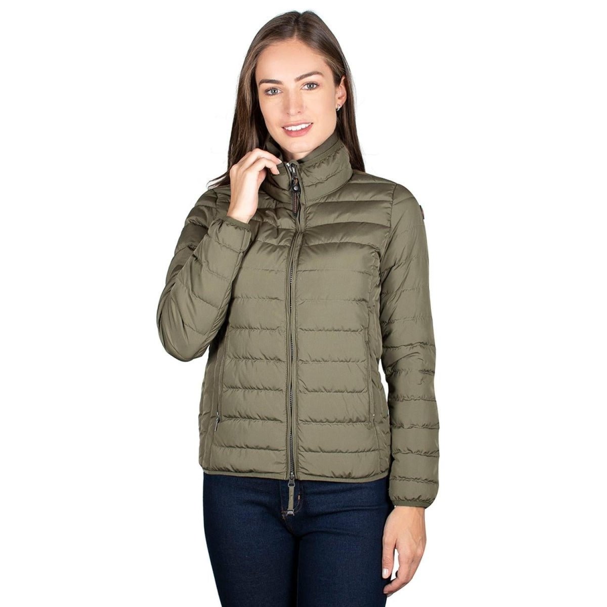 Chamarra Capitonada Rellena De Pluma Mujer - Greenlander