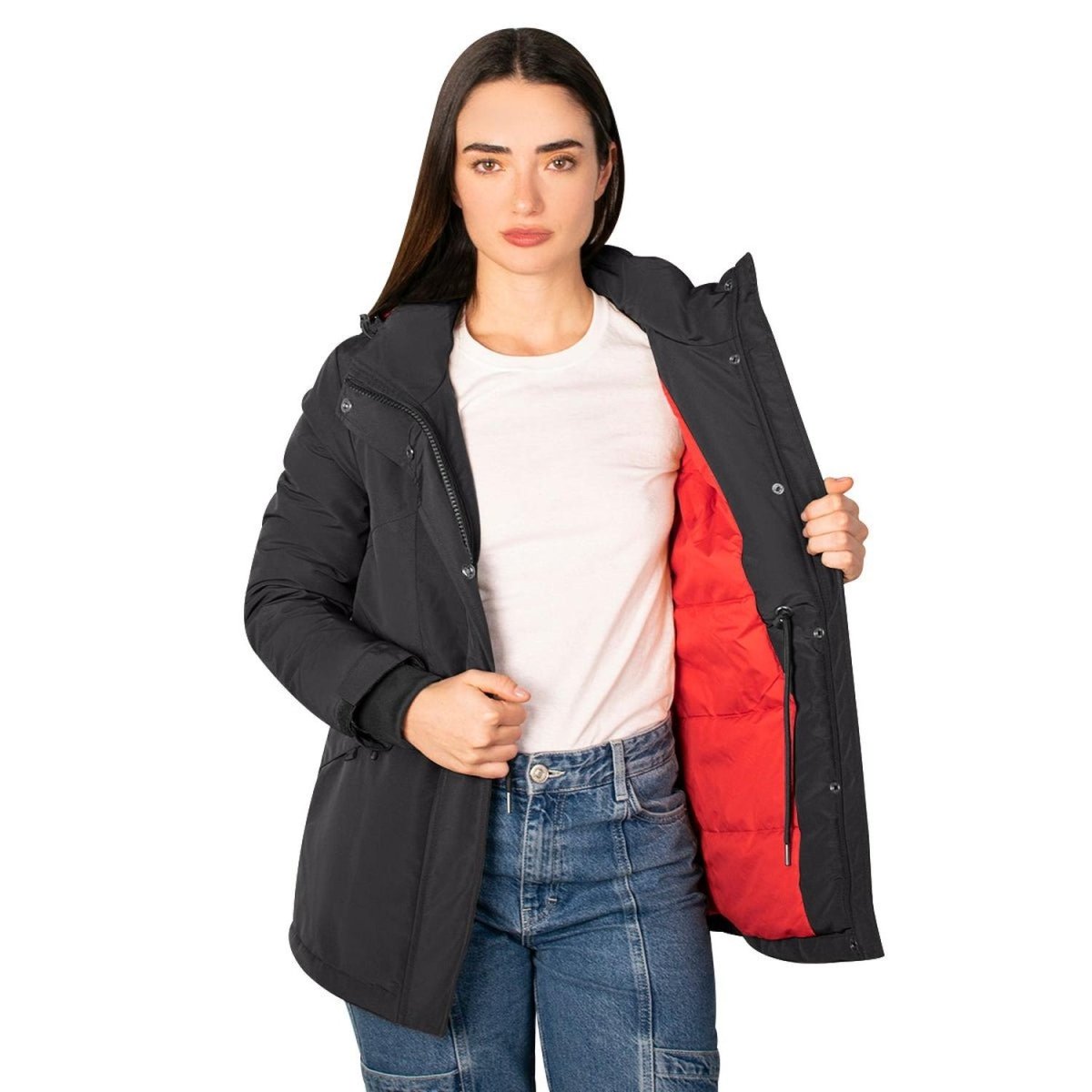 Chamarra con Capucha Desmontable Greenlander Mujer - Greenlander