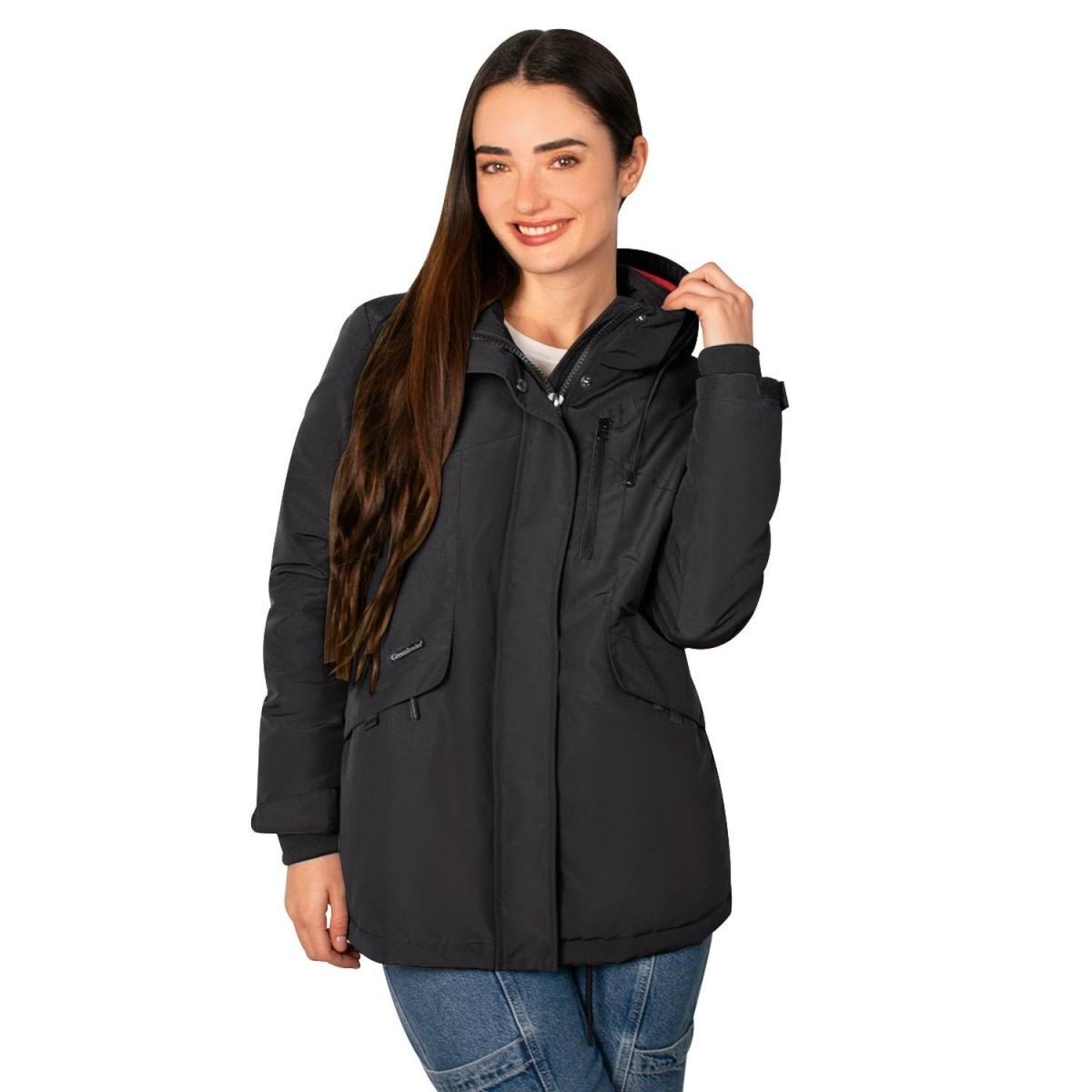 Chamarra con Capucha Desmontable Greenlander Mujer - Greenlander