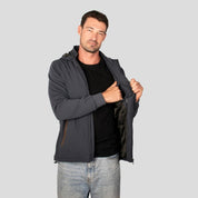 Chamarra con capucha desmontable y bolsillos para hombre Greenlander - Greenlander