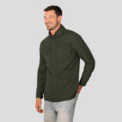 Chamarra con capucha oculta para hombre y cuello alto Greenlander - Greenlander