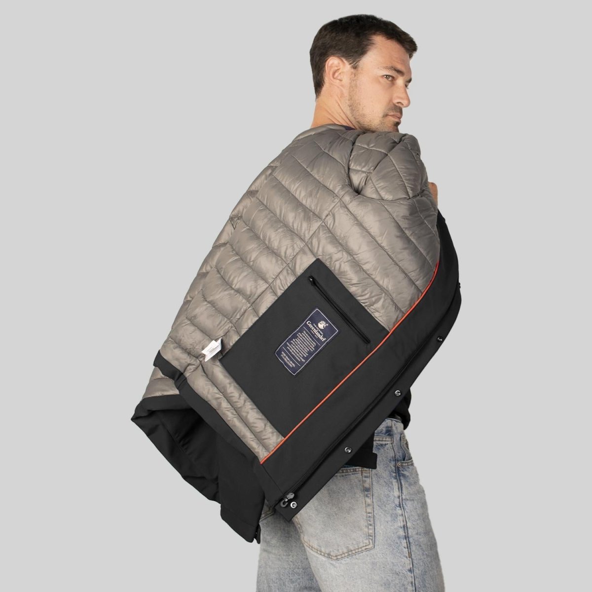 Chamarra con Capucha para hombre con bolsa interna Greenlander - Greenlander