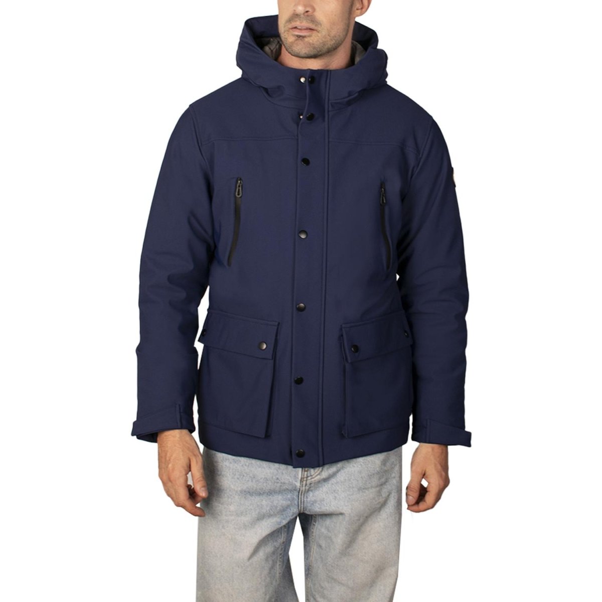 Chamarra con Capucha para hombre con bolsa interna Greenlander - Greenlander