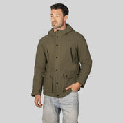 Chamarra con Capucha para hombre con bolsa interna Greenlander - Greenlander