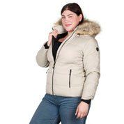 Chamarra Con Gorro Desmontable Mujer Plus Size - Greenlander