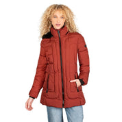 Chamarra Con Gorro Desmontable Mujer Premium - Greenlander