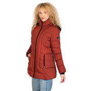 Chamarra Con Gorro Desmontable Mujer Premium - Greenlander