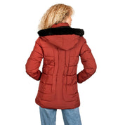 Chamarra Con Gorro Desmontable Mujer Premium - Greenlander