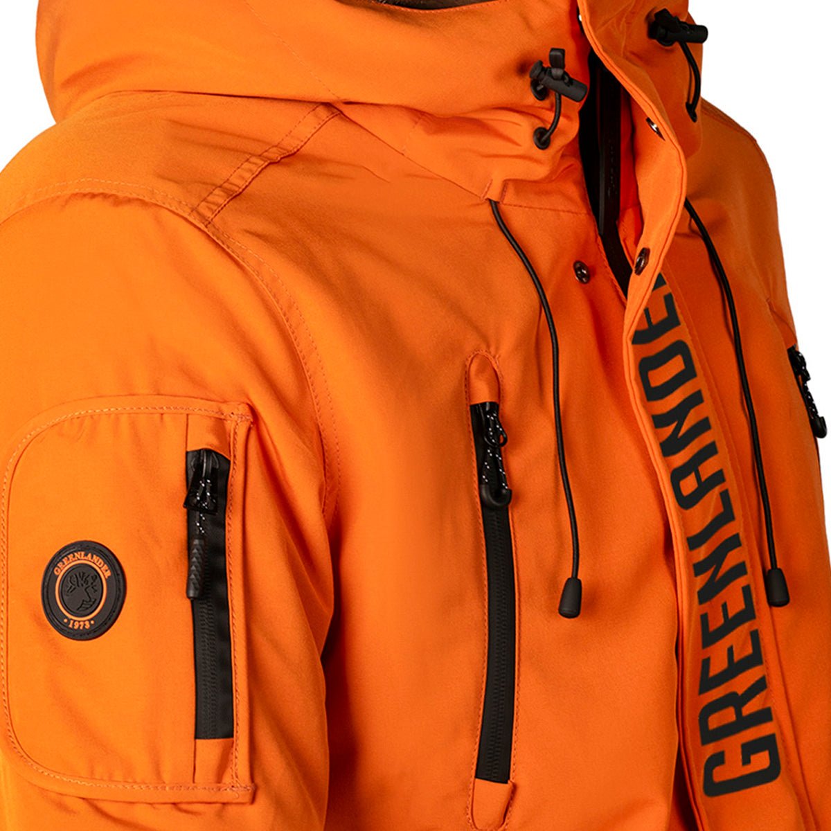 Chamarra Con Gorro Fijo Waterproof Greenlander Hombre - The Original Greenlander