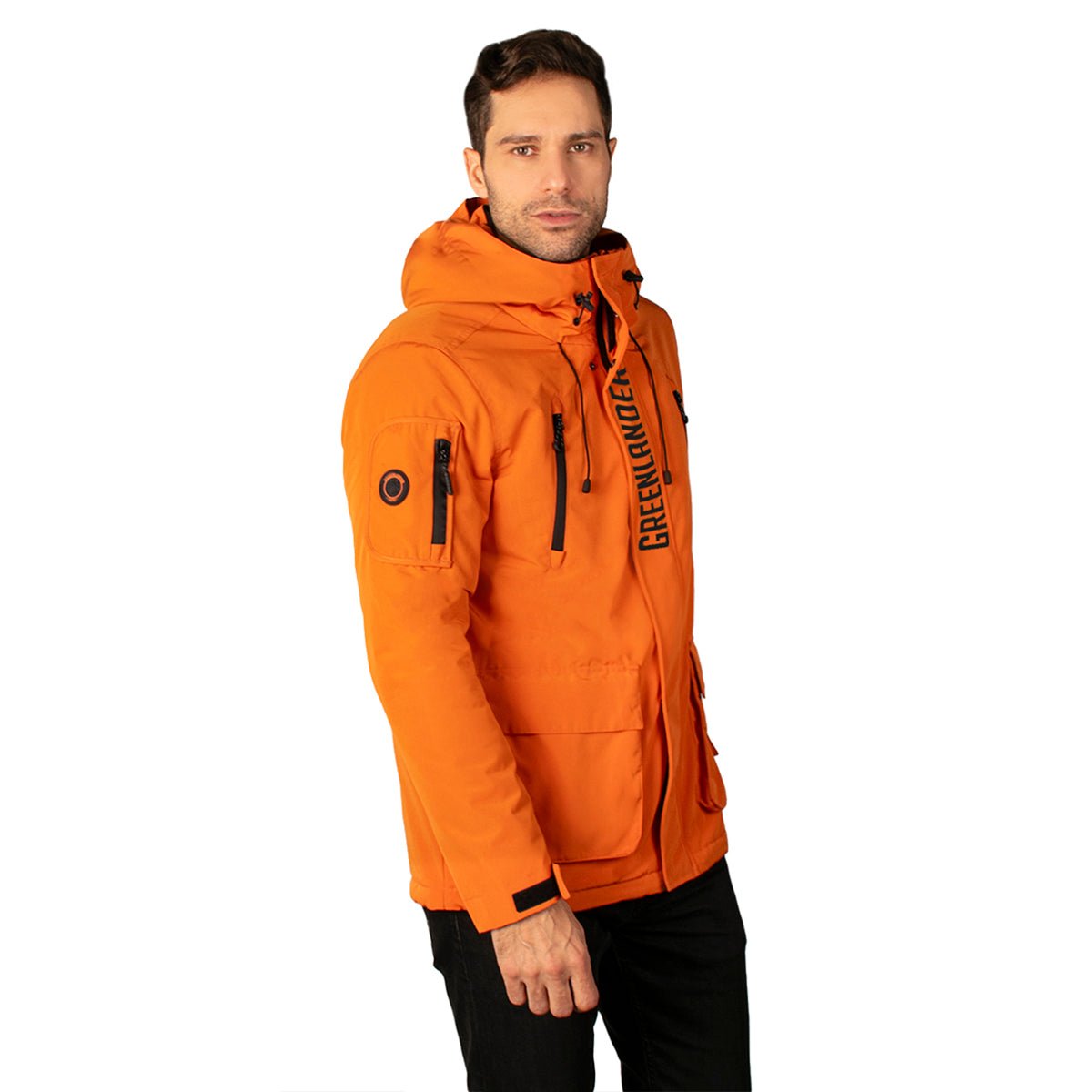 Chamarra Con Gorro Fijo Waterproof Greenlander Hombre - The Original Greenlander