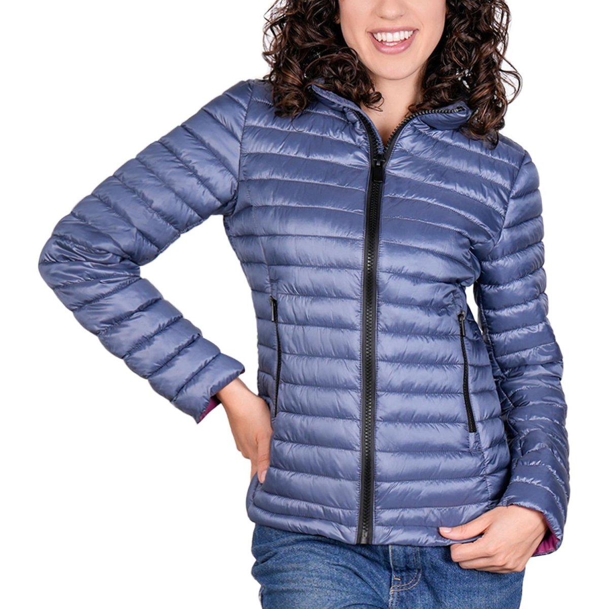 Chamarra corta capitonada para mujer con bolsillos Greenlander - Greenlander