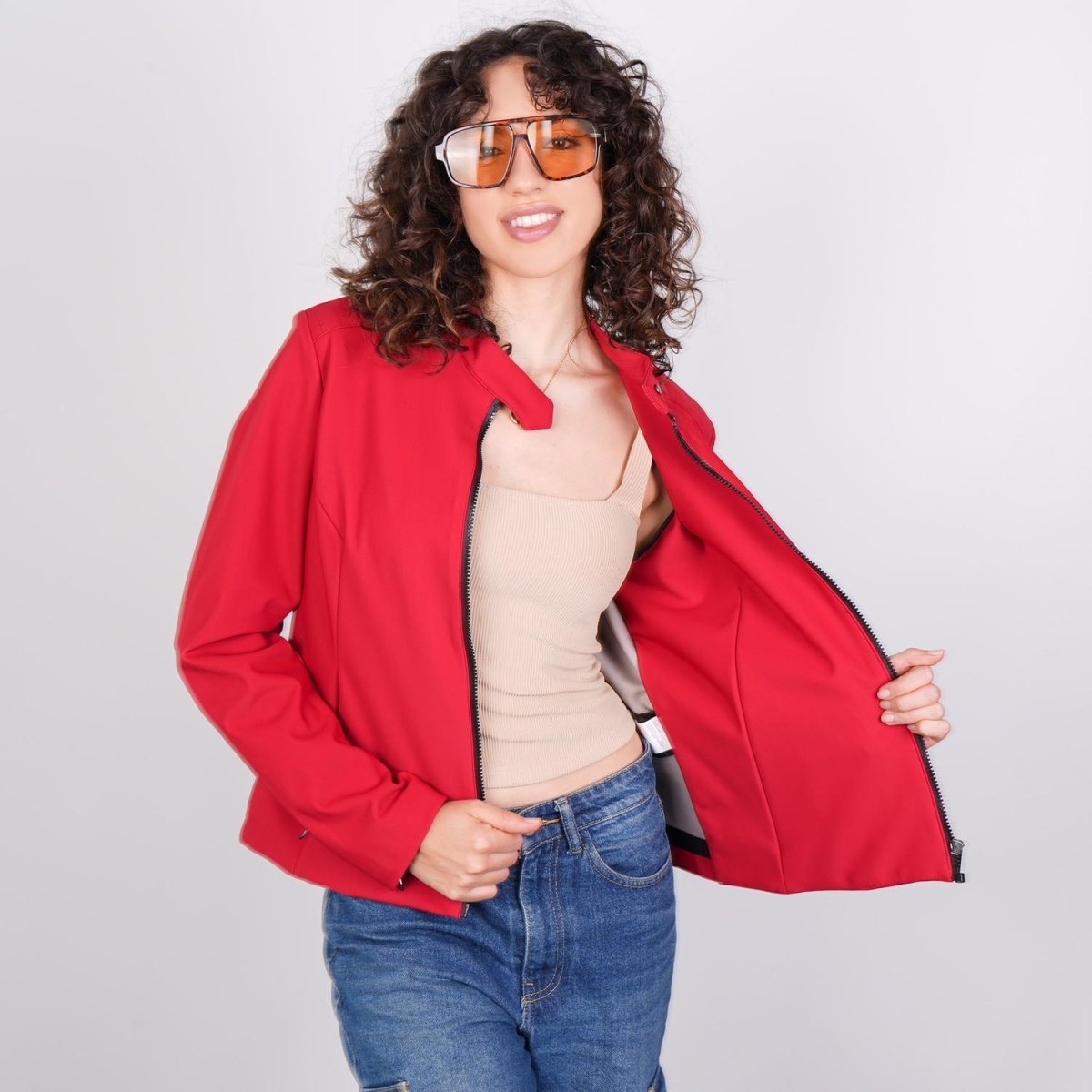 Chamarra corta para mujer con bolsas al costado Greenlander - Greenlander