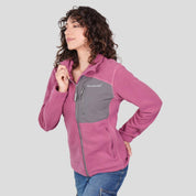 Chamarra de fleece holgado para mujer con bolsillos Greenlander - Greenlander