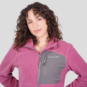 Chamarra de fleece holgado para mujer con bolsillos Greenlander - Greenlander
