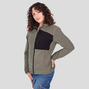Chamarra de fleece holgado para mujer con bolsillos Greenlander - Greenlander