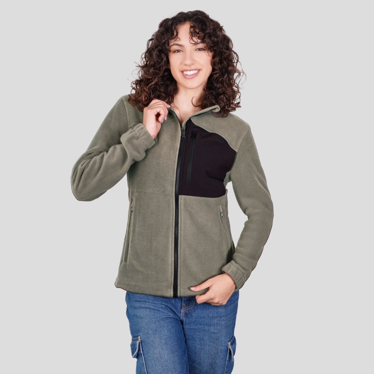 Chamarra de fleece holgado para mujer con bolsillos Greenlander - Greenlander