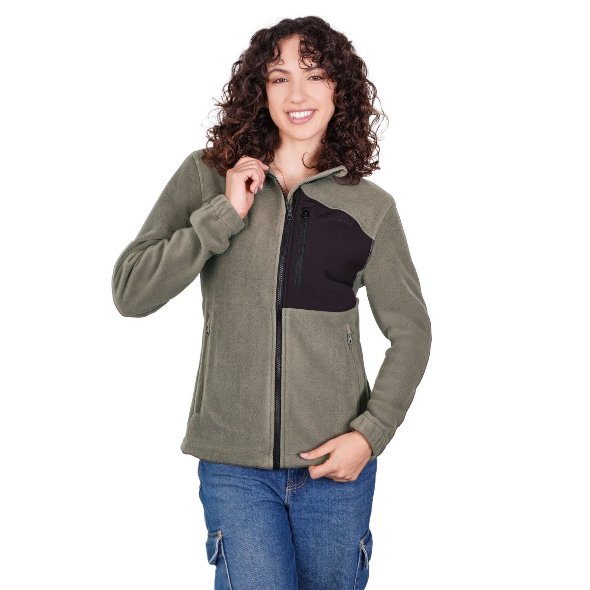 Chamarra de fleece holgado para mujer con bolsillos Greenlander - Greenlander