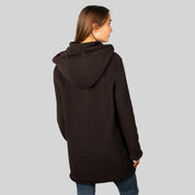 Chamarra de fleece larga para mujer con capucha desmontable Greenlander - Greenlander