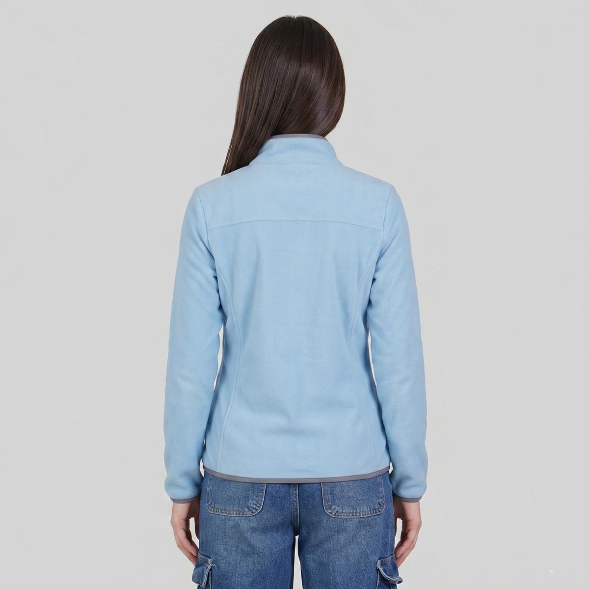Chamarra de fleece para dama con bolsas al costado Greenlander - Greenlander