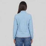Chamarra de fleece para dama con bolsas al costado Greenlander - Greenlander