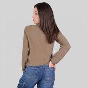 Chamarra de fleece para dama con bolsas al costado Greenlander - Greenlander
