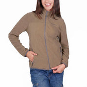 Chamarra de fleece para dama con bolsas al costado Greenlander - Greenlander