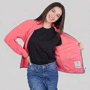 Chamarra de fleece para dama con bolsas al costado Greenlander - Greenlander