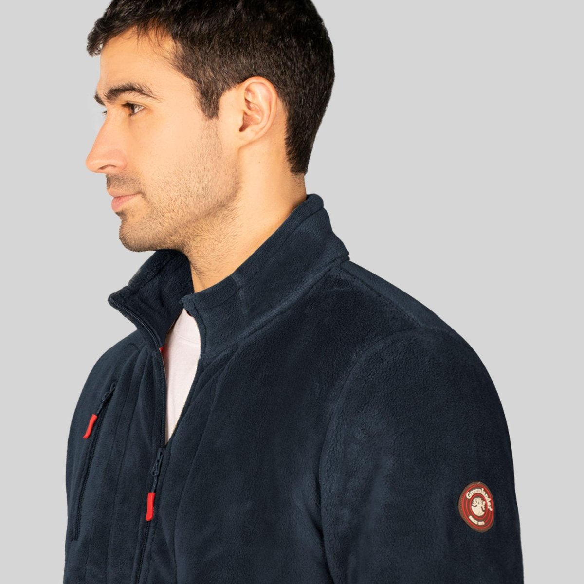 Chamarra de Fleece para hombre con bolsillos Greenlander - Greenlander