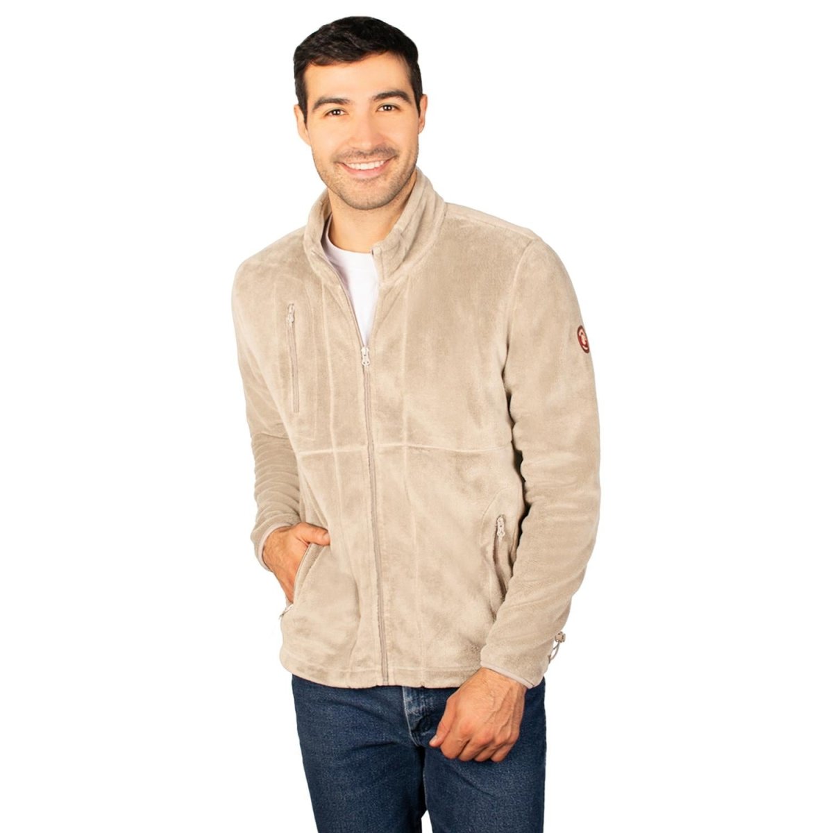 Chamarra de Fleece para hombre con bolsillos Greenlander - Greenlander