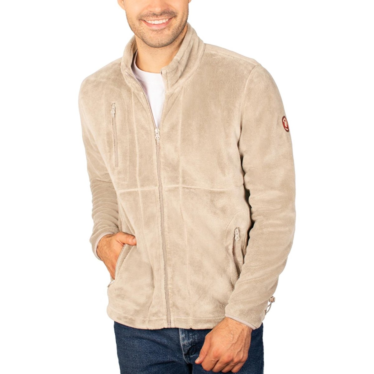 Chamarra de Fleece para hombre con bolsillos Greenlander - Greenlander