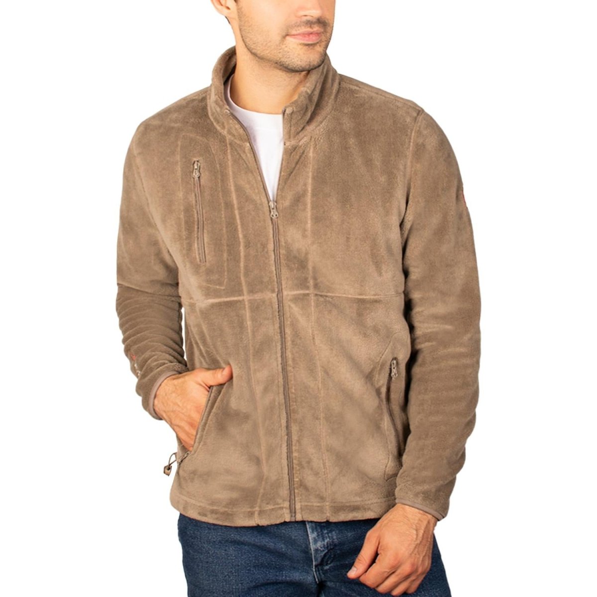 Chamarra de Fleece para hombre con bolsillos Greenlander - Greenlander