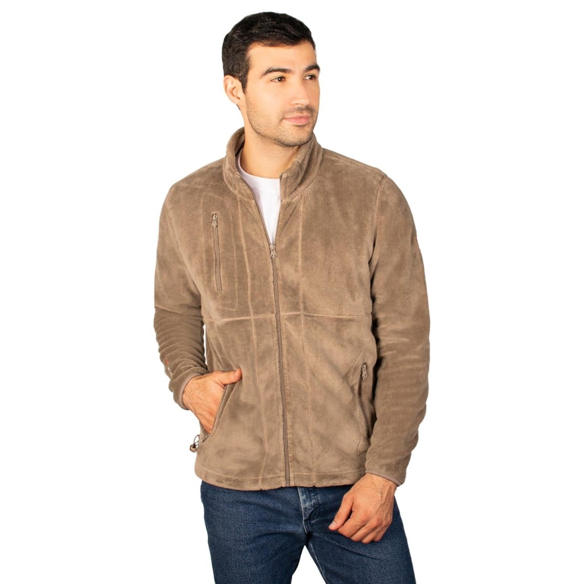 Chamarra de Fleece para hombre con bolsillos Greenlander - Greenlander