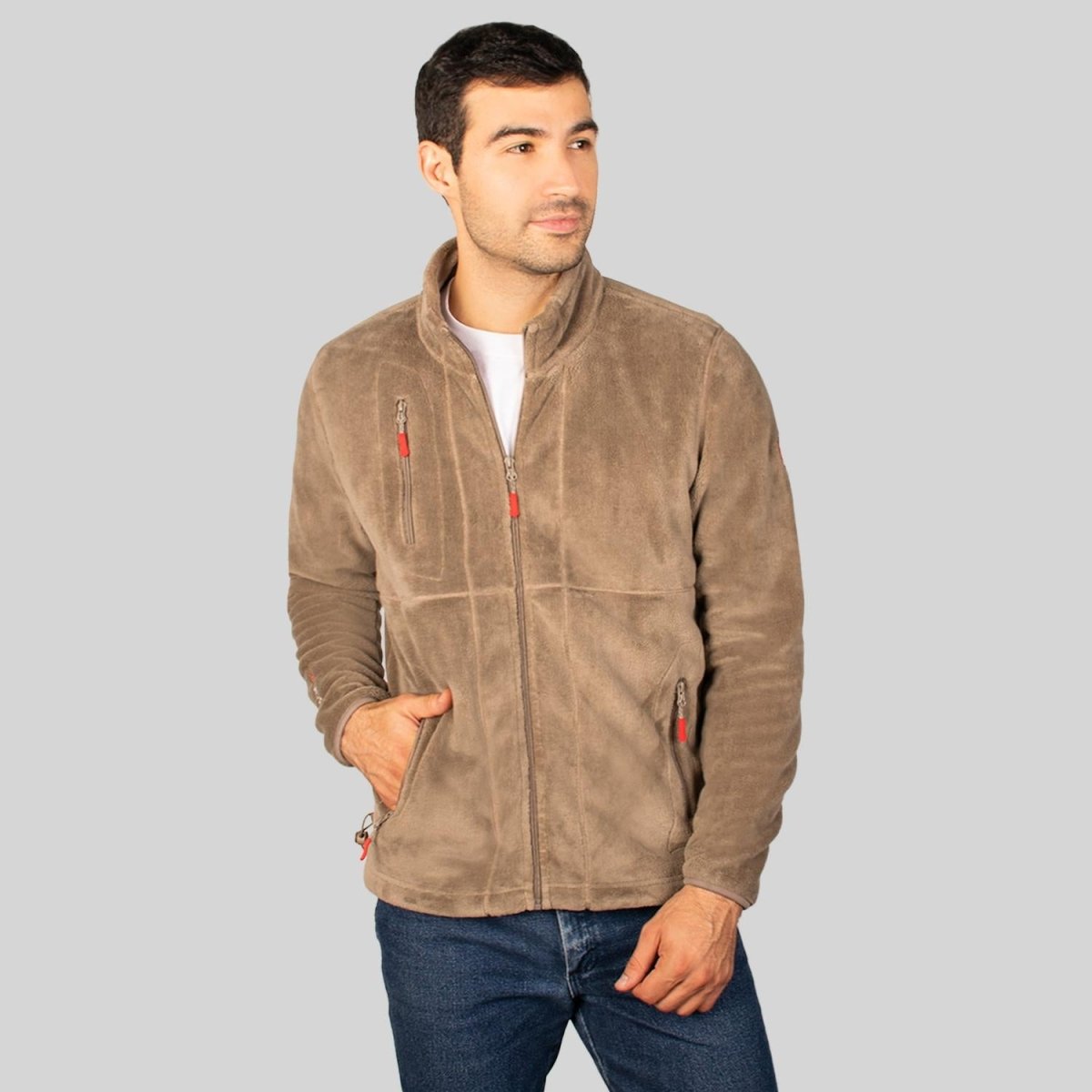 Chamarra de Fleece para hombre con bolsillos Greenlander - Greenlander