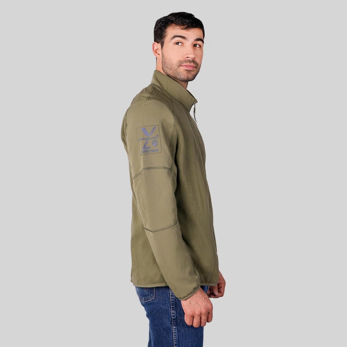 Chamarra de fleece para hombre con bolsillos y mangas raglan Greenlander - Greenlander
