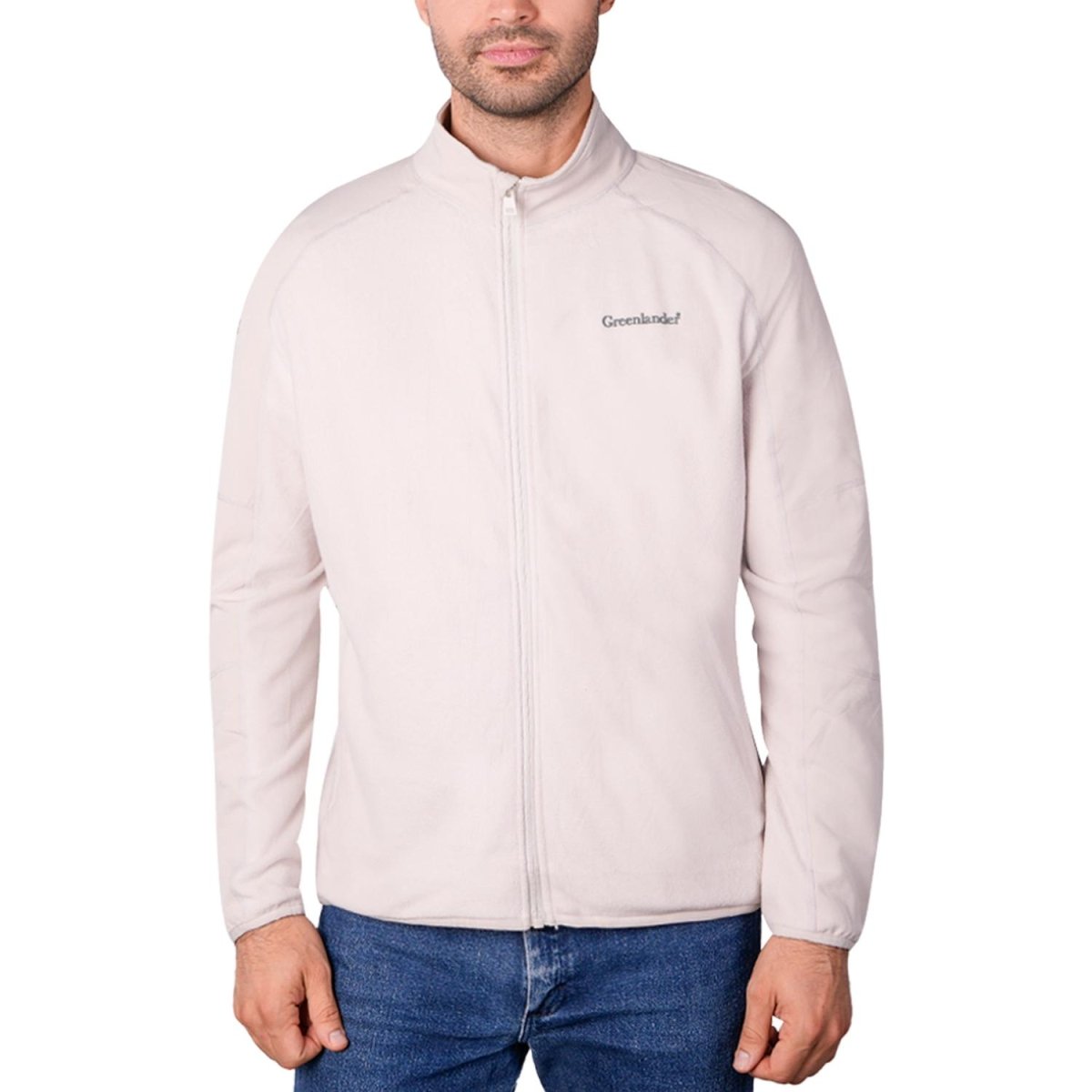 Chamarra de fleece para hombre con bolsillos y mangas raglan Greenlander - Greenlander