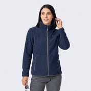 Chamarra de fleece para mujer con bolsas y gorro | Greenlander México - Greenlander