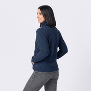 Chamarra de fleece para mujer con bolsas y gorro | Greenlander México - Greenlander