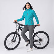 Chamarra de fleece para mujer con bolsas y gorro | Greenlander México - Greenlander