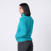 Chamarra de fleece para mujer con bolsas y gorro | Greenlander México - Greenlander