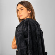 Chamarra de fleece para mujer con bolsillos y gorro integrado Greenlander - Greenlander