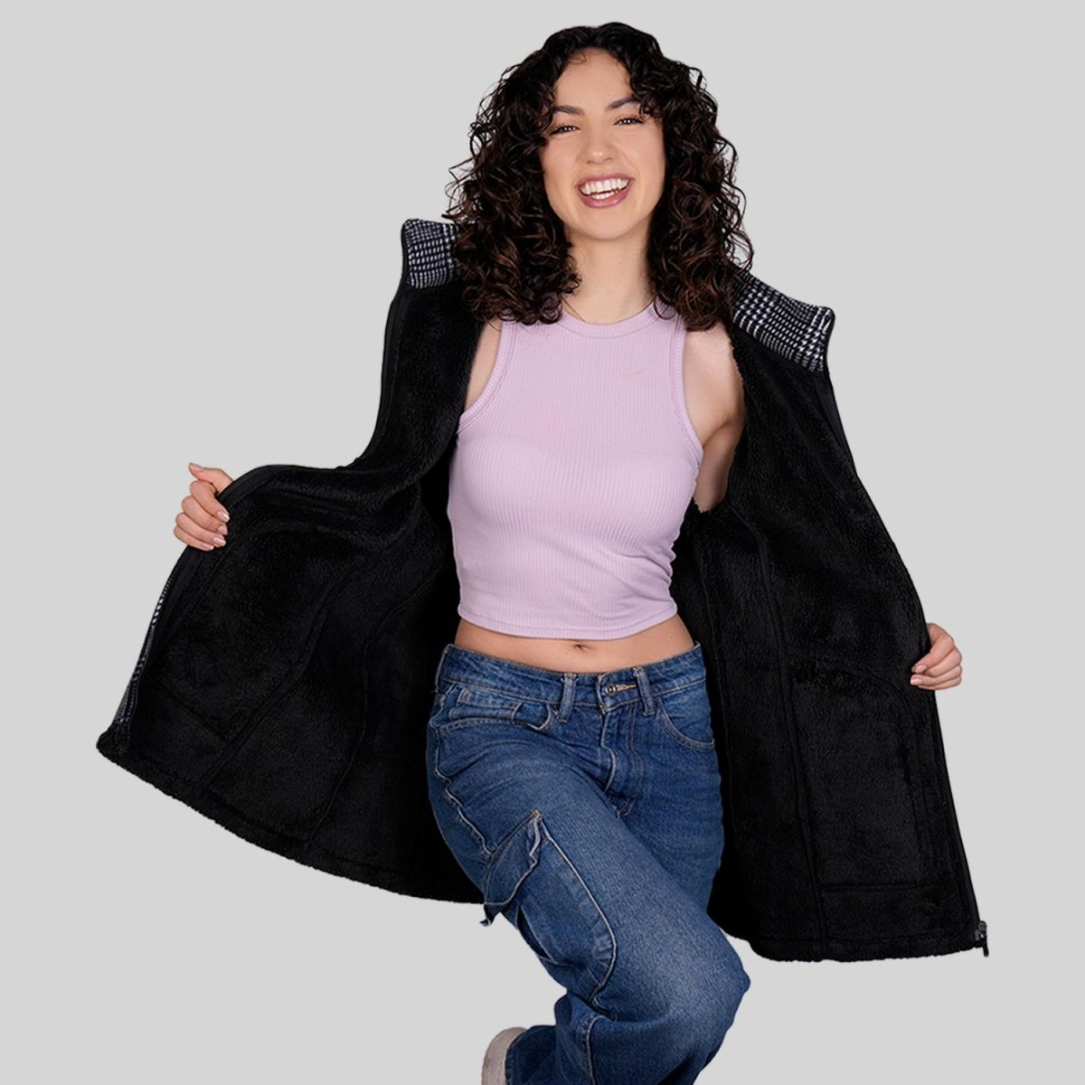 Chamarra de Fleece para mujer con capucha desmontable Greenlander - Greenlander