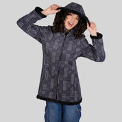 Chamarra de Fleece para mujer con capucha desmontable Greenlander - Greenlander