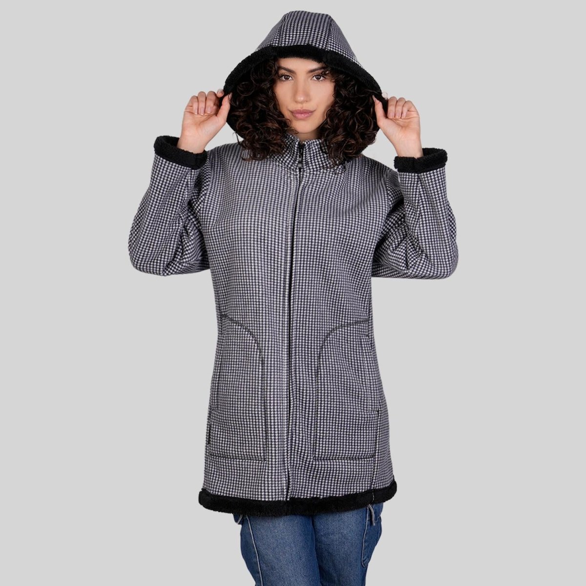 Chamarra de Fleece para mujer con capucha desmontable Greenlander - Greenlander