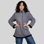 Chamarra de Fleece para mujer con capucha desmontable Greenlander - Greenlander