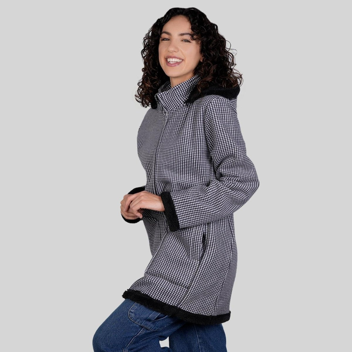 Chamarra de Fleece para mujer con capucha desmontable Greenlander - Greenlander
