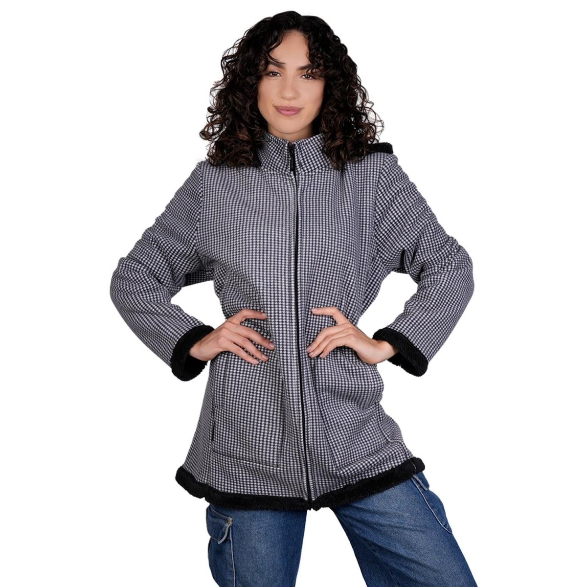 Chamarra de Fleece para mujer con capucha desmontable Greenlander - Greenlander